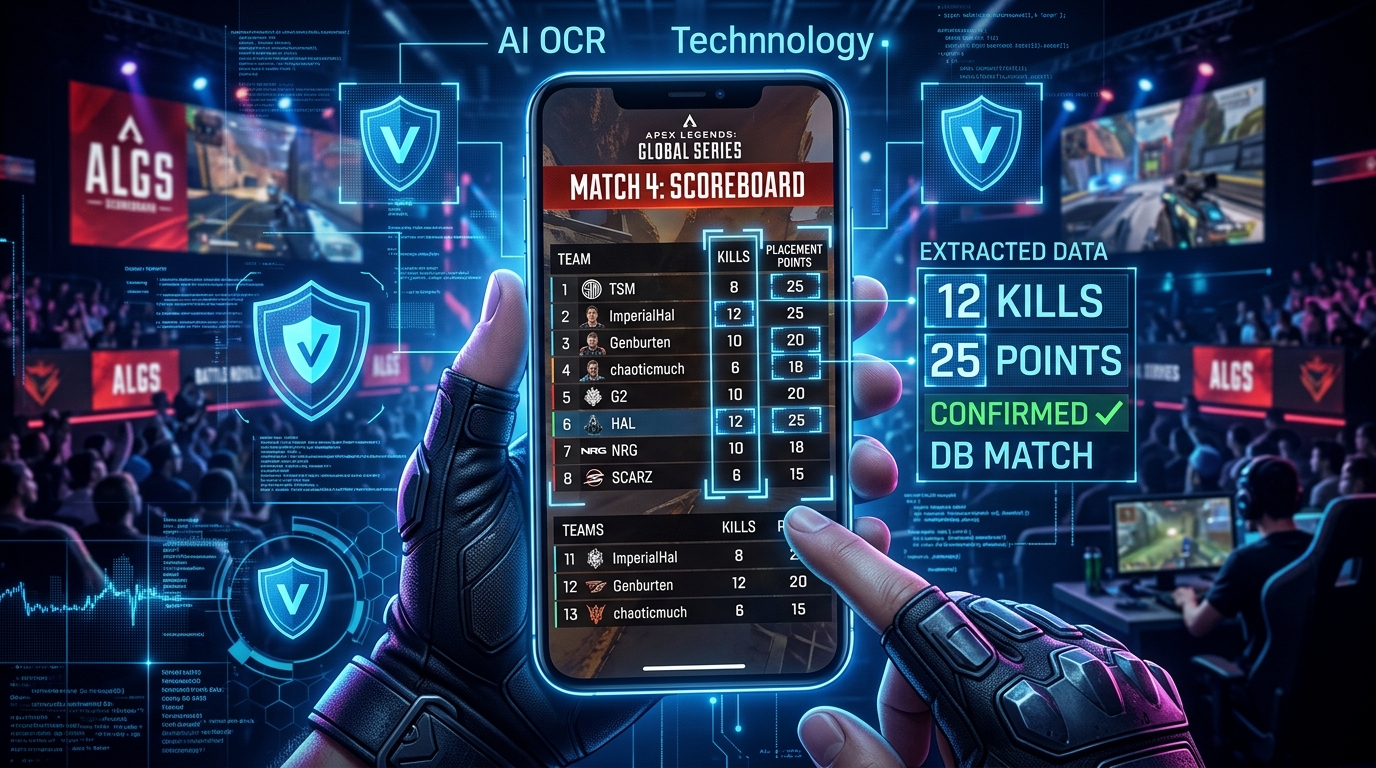 AI OCR Result Verification screen